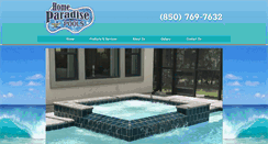 Desktop Screenshot of homeparadisepools.com